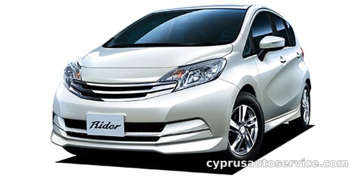 NISSAN NOTE RIDER V SELECTION +SAFETY