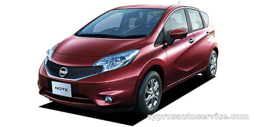 NISSAN NOTE X DIG-S BLANC NACHURU INTERIOR