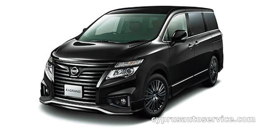 NISSAN ELGRAND 350HIGHWAY STAR JET BLACK URBAN CHROME