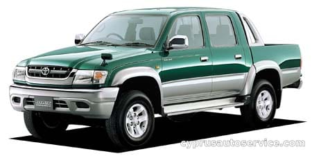 TOYOTA HILUX SPORTS PICK UP DOUBLE CAB WIDE BODY