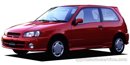 TOYOTA STARLET GLANZA S EXCERENT PACKAGE