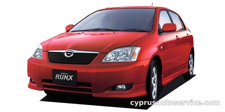 TOYOTA COROLLA RUNX X AERO TOURER