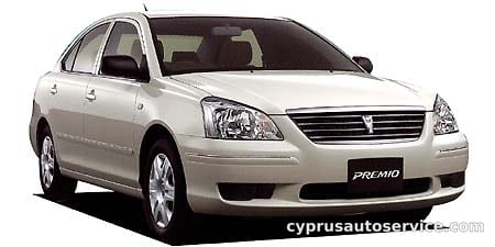TOYOTA PREMIO F STANDARD PACKAGE
