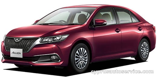 TOYOTA ALLION A18 G PLUS PACKAGE
