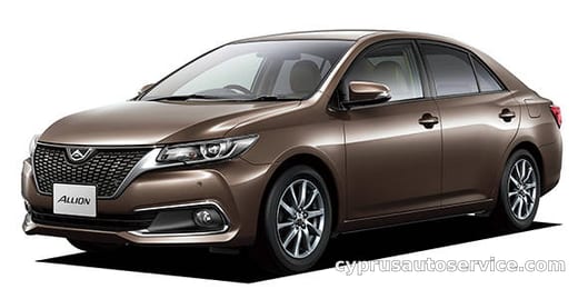 TOYOTA ALLION A20 G PLUS PACKAGE