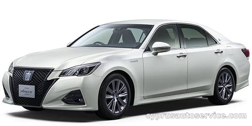 TOYOTA CROWN HYBRID ATHLETE S FOUR J-FRONTIER LIMITED
