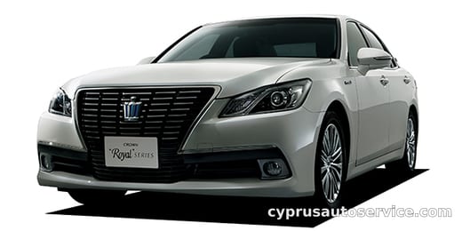 TOYOTA CROWN HYBRID ROYAL SALOON BLACK STYLE