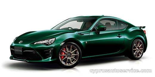 TOYOTA 86 GT BRITISH GREEN LIMITED