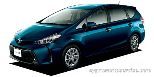 TOYOTA PRIUS ALPHA S TUNE BLACK II