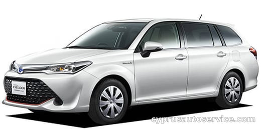TOYOTA COROLLA FIELDER HYBRID G +RED