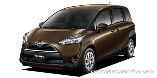 TOYOTA SIENTA HYBRID X