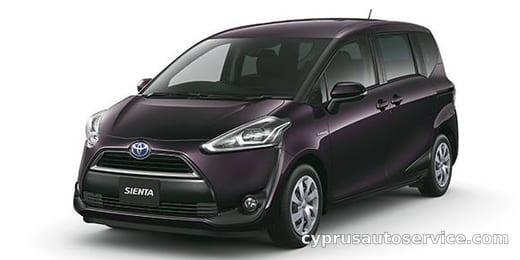 TOYOTA SIENTA HYBRID G CUERO