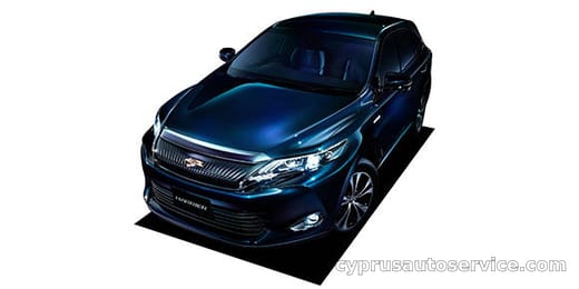 TOYOTA HARRIER HYBRID PREMIUM STYLE MAUVE