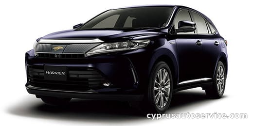 TOYOTA HARRIER HYBRID PREMIUM METAL AND LEATHER PACKAGE