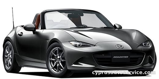 MAZDA ROADSTER RED TOP