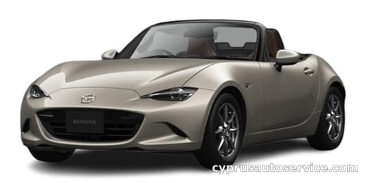 MAZDA ROADSTER BROWN TOP