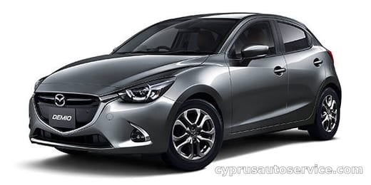 MAZDA DEMIO 15S MIST MAROON