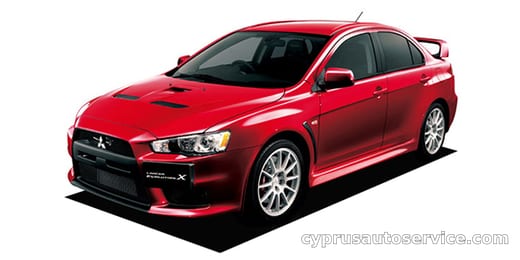 MITSUBISHI LANCER GSR EVOLUTION X