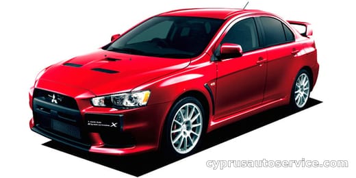 MITSUBISHI LANCER GSR EVOLUTION X