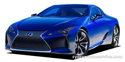LEXUS LC500 STRUCTURAL BLUE