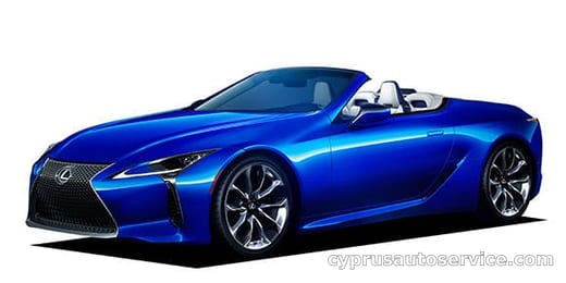 LEXUS LC500 CONVERTIBLE SPECIAL EDITION STRUCTURAL BLUE