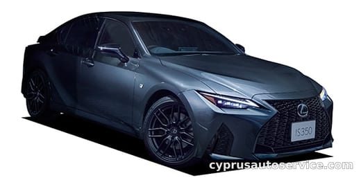 LEXUS IS300H F SPORT MODE BLACK S