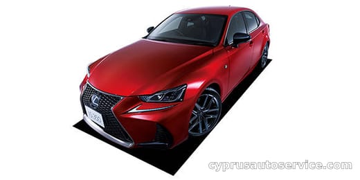 LEXUS IS300H BLACK SEQUENCE