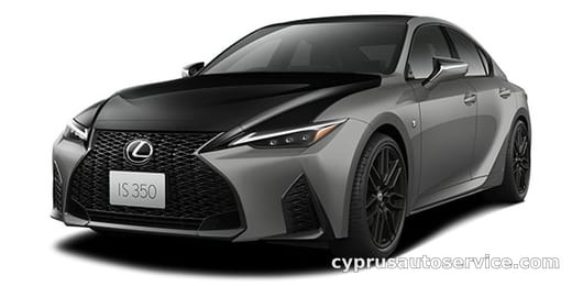 LEXUS IS350 F SPORT MODE BLACK III