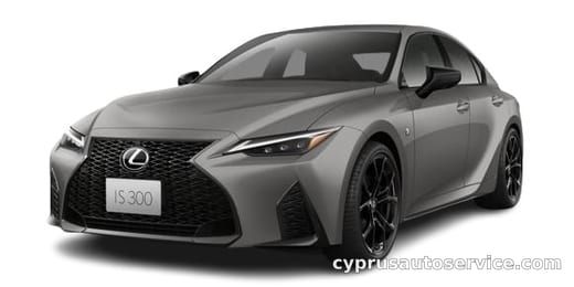 LEXUS IS300 F SPORT MODE BLACK IV