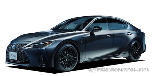 LEXUS IS350 F SPORT MODE BLACK