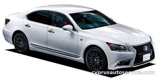 LEXUS LS600H F SPORT X LINE