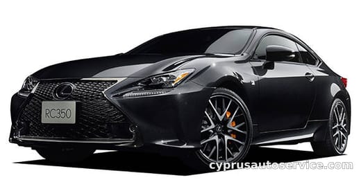 LEXUS RC350 F SPORT PRIME BLACK