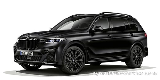 BMW X7 X DRIVE 40D EDITION IN FROZEN BLACK METALLIC