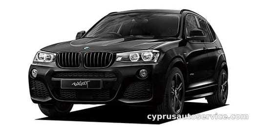 BMW X3 BLACKOUT