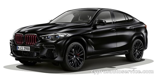 BMW X6 EDITION BLACK VERMILLION
