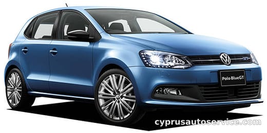 VOLKSWAGEN POLO BLUE GT