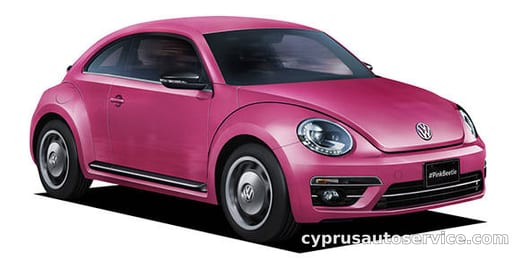 VOLKSWAGEN THE BEETLE HASHTAG PINK BEETLE