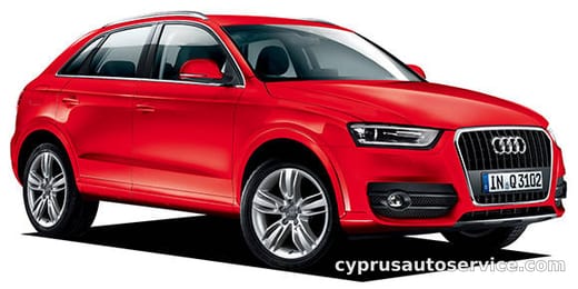 AUDI Q3 COLOR SELECTION