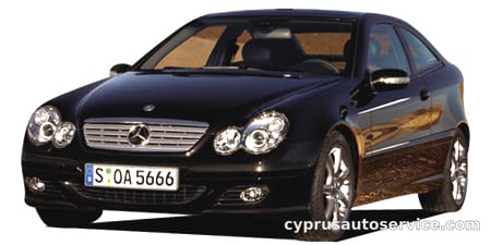 MERCEDES BENZ C CLASS SPORTS COUPE C200 KOMPRESSOR SPORT COUPE EVOLUTION