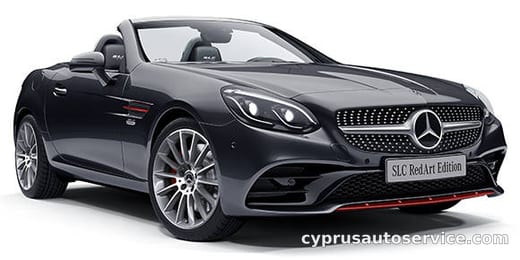 MERCEDES BENZ SLC 180 SPORTS REDART EDITION