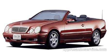 MERCEDES BENZ CLK 320 CABRIOLET AVANTGARDE