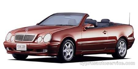 MERCEDES BENZ CLK 320 CABRIOLET AVANTGARDE