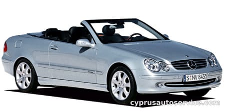 MERCEDES BENZ CLK 320 CABRIOLET