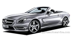 MERCEDES BENZ SL550