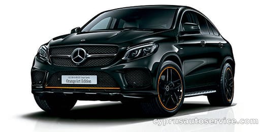 MERCEDES BENZ GLE 350D 4MATIC COUPE SPORTS ORANGEART EDITION