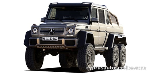 MERCEDES BENZ GCLASS G63AMG 6x6