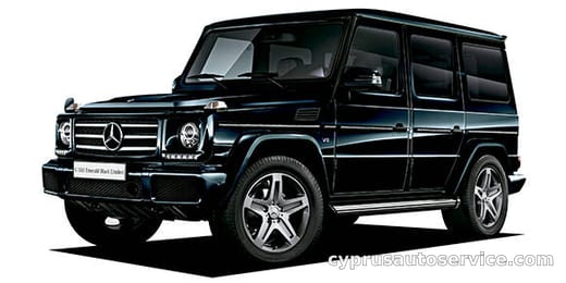 MERCEDES BENZ GCLASS G550 EMERALD BLACK LIMITED