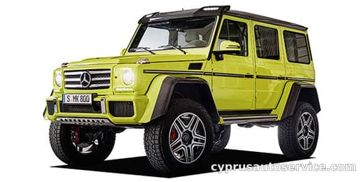 MERCEDES BENZ GCLASS G550 4x4 SQUARED