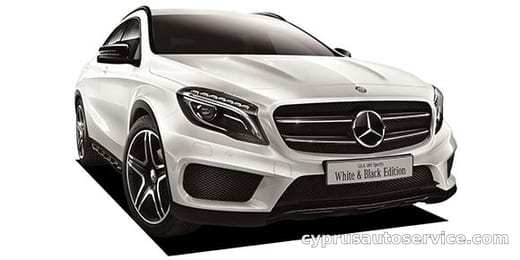 MERCEDES BENZ GLACLASS GLA180 SPORTS WHITE&BLACK EDITION