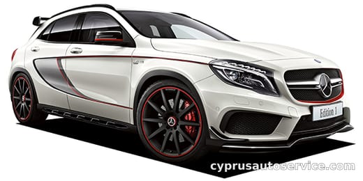 MERCEDES BENZ GLACLASS GLA45 AMG 4MATIC EDITION 1